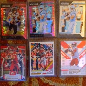 4 Patrick Mahomes cards 2 Mitchell trubisky